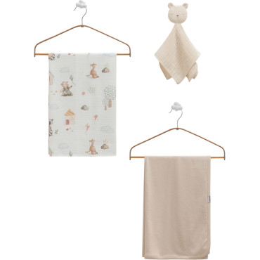 Blanket+blanke+handkerchief, series BASIC. (Expected date)