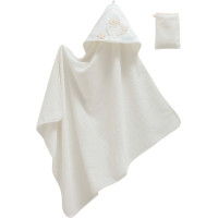 Towel+washcloth, series BASIC