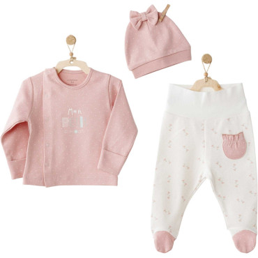 Set Loose jacket+pants+hat, series MON PETIT AMOUR