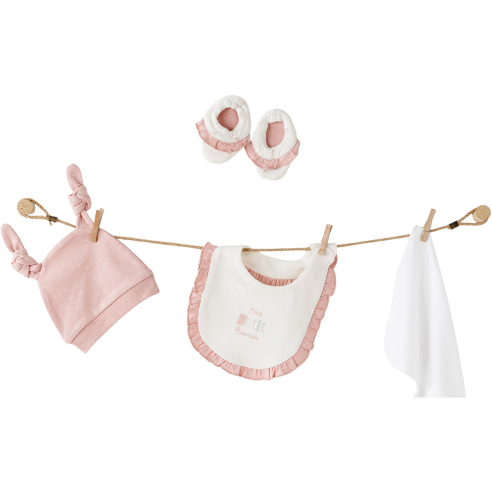 Set 10 items, series MON PETIT AMOUR