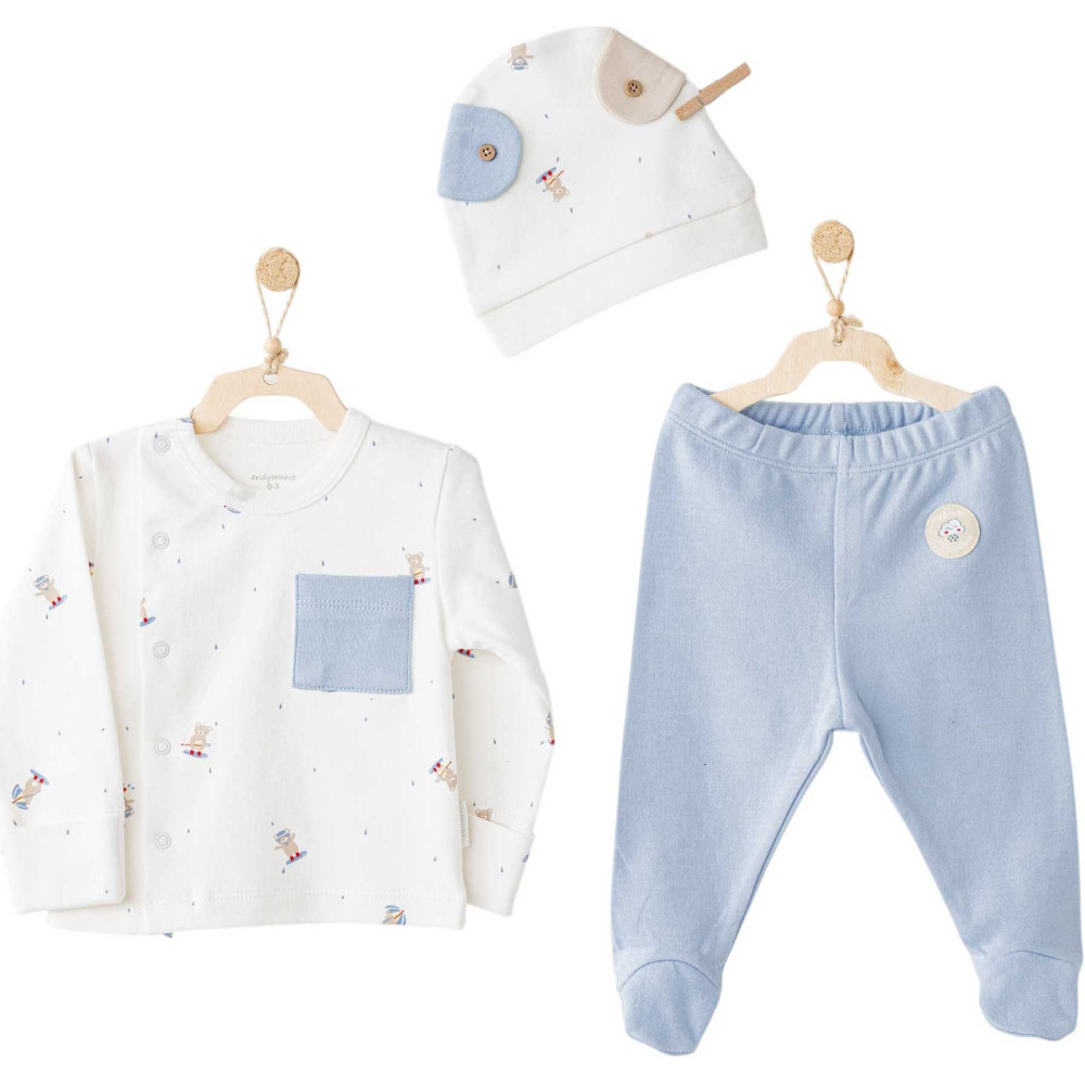 Set overalls+pants+hat, series RAINBOW