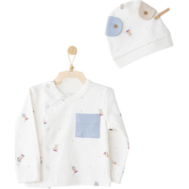 Set overalls+pants+hat, series RAINBOW