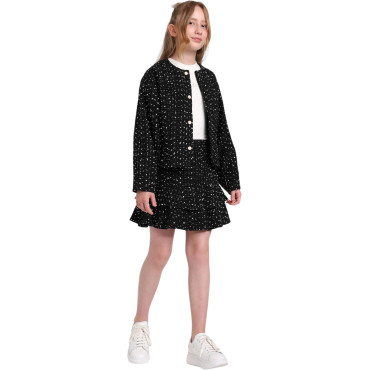Set sweater+skirt-shorts