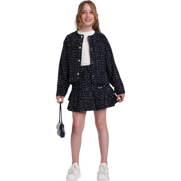 Set sweater+skirt-shorts