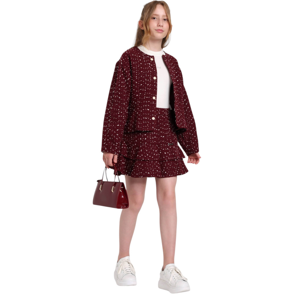 Set sweater+skirt-shorts