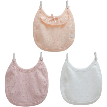 Bibs set 3pcs (pack of 4 sets), series SUMMER NATURAL