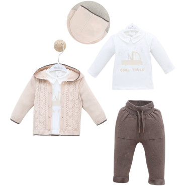Set sweater+sweater+pants