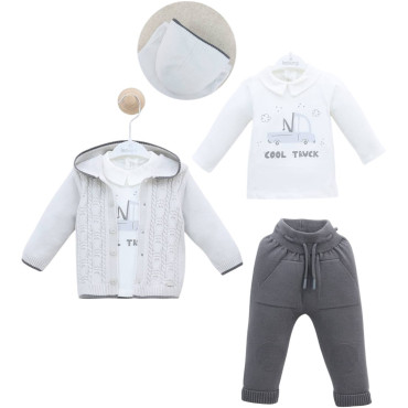 Set sweater+sweater+pants