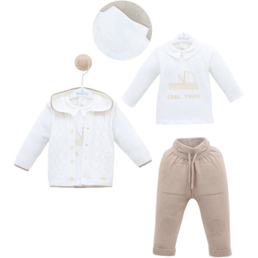 Set sweater+sweater+pants