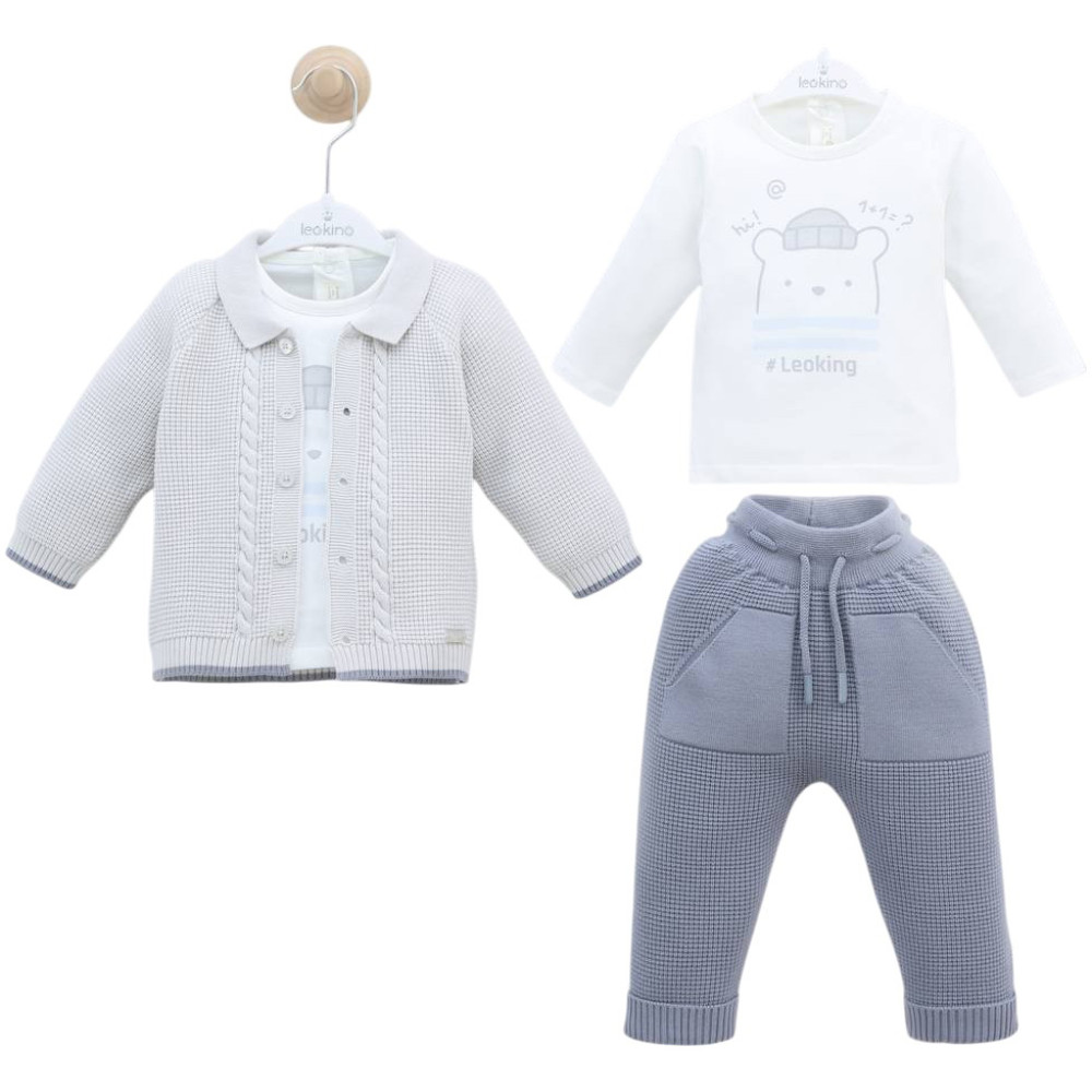 Set sweater+sweater+pants