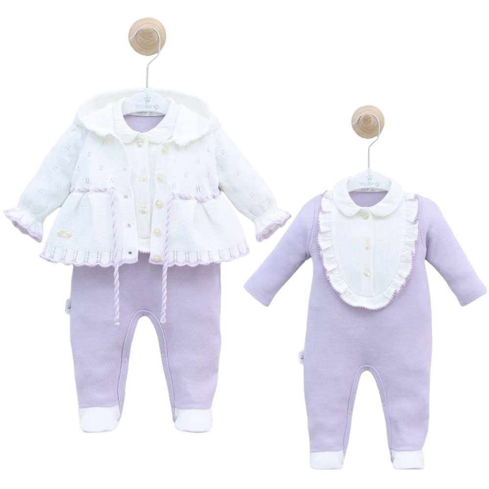 Set sweater + sweater + overalls