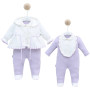Set sweater + sweater + overalls