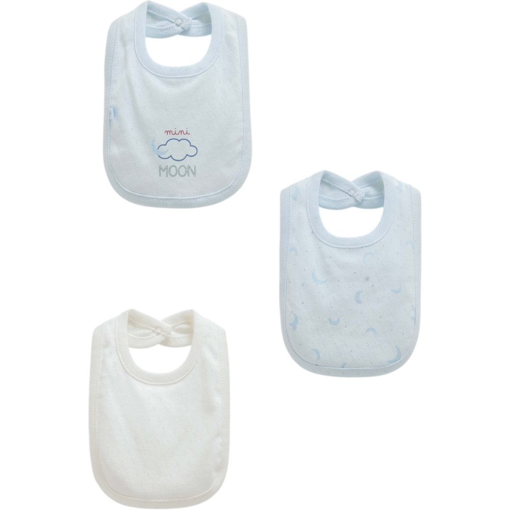 Bibs set 3pcs (pack of 4 sets), series ALL TIME BOY. (Expected 23.01.2026)