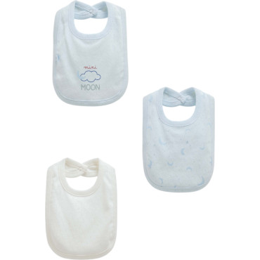 Bibs set 3pcs (pack of 4 sets), series ALL TIME BOY. (Expected 23.01.2026)
