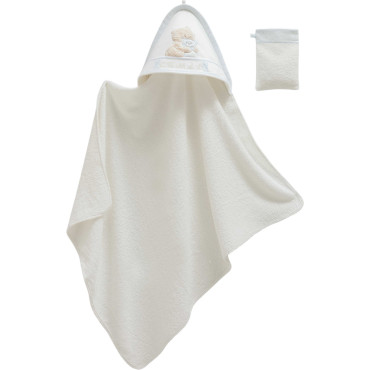 Towel+washcloth, series BASIC