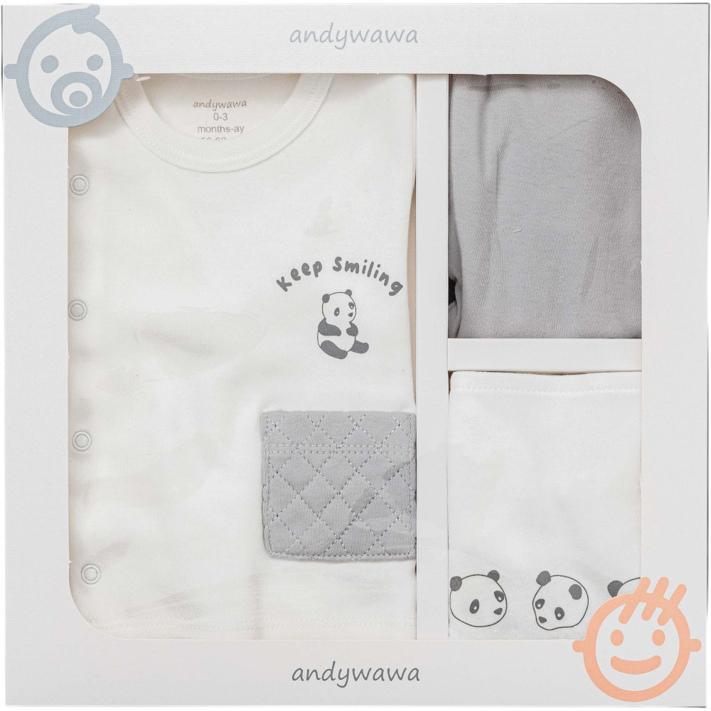Set 5 items, series KEEP SMILING