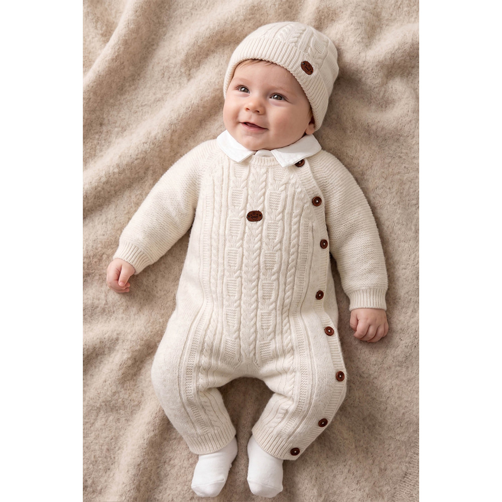 Overalls  knitted+overalls  knitted+hat