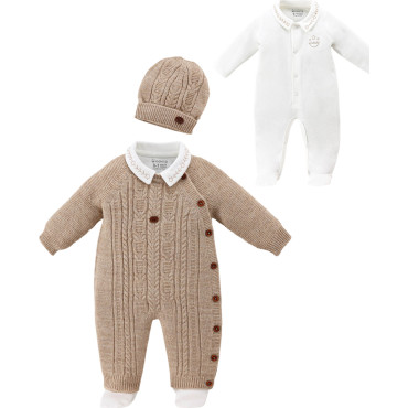 Overalls  knitted+overalls  knitted+hat
