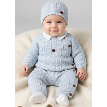 Overalls  knitted+overalls  knitted+hat