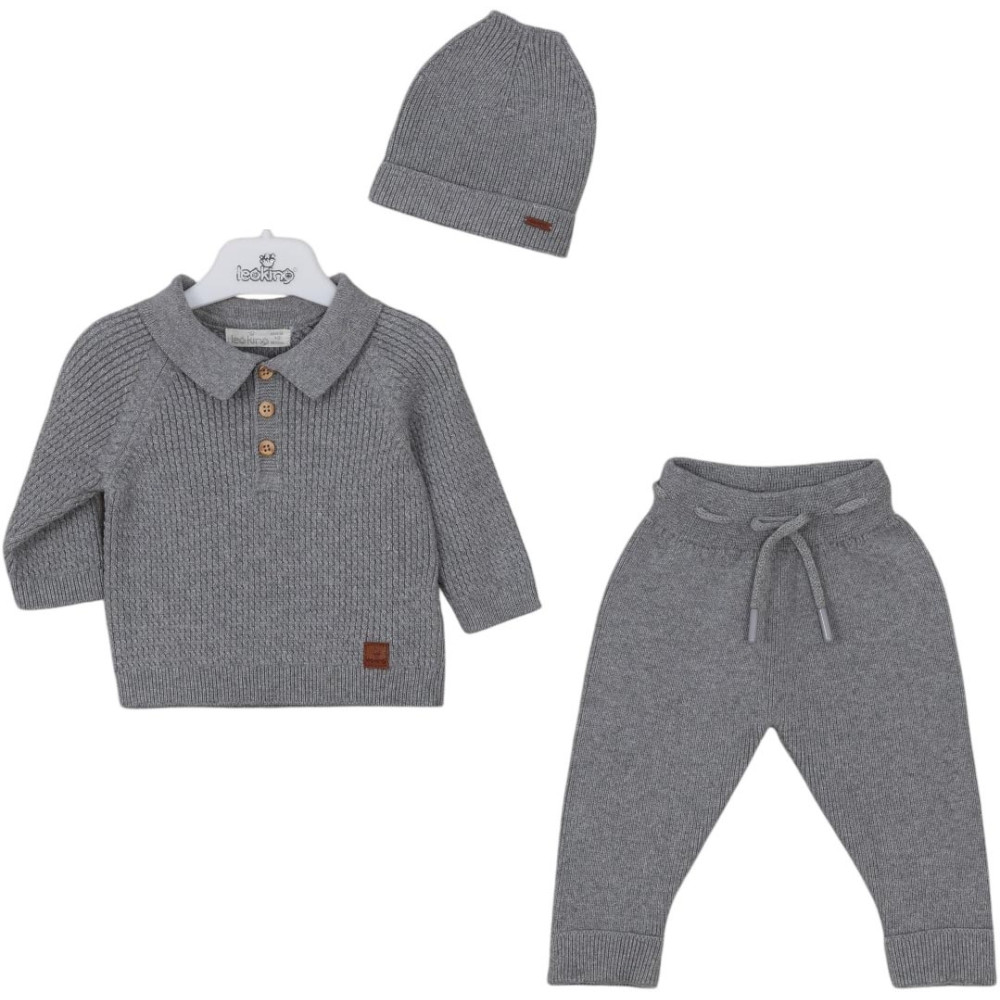 Set sweater+pants+hat