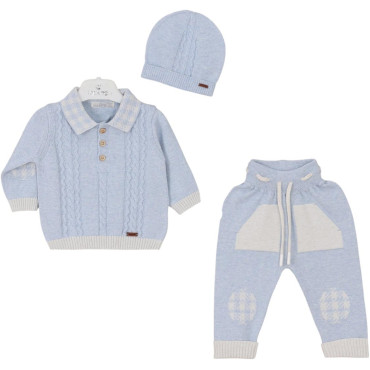 Set sweater+pants+hat