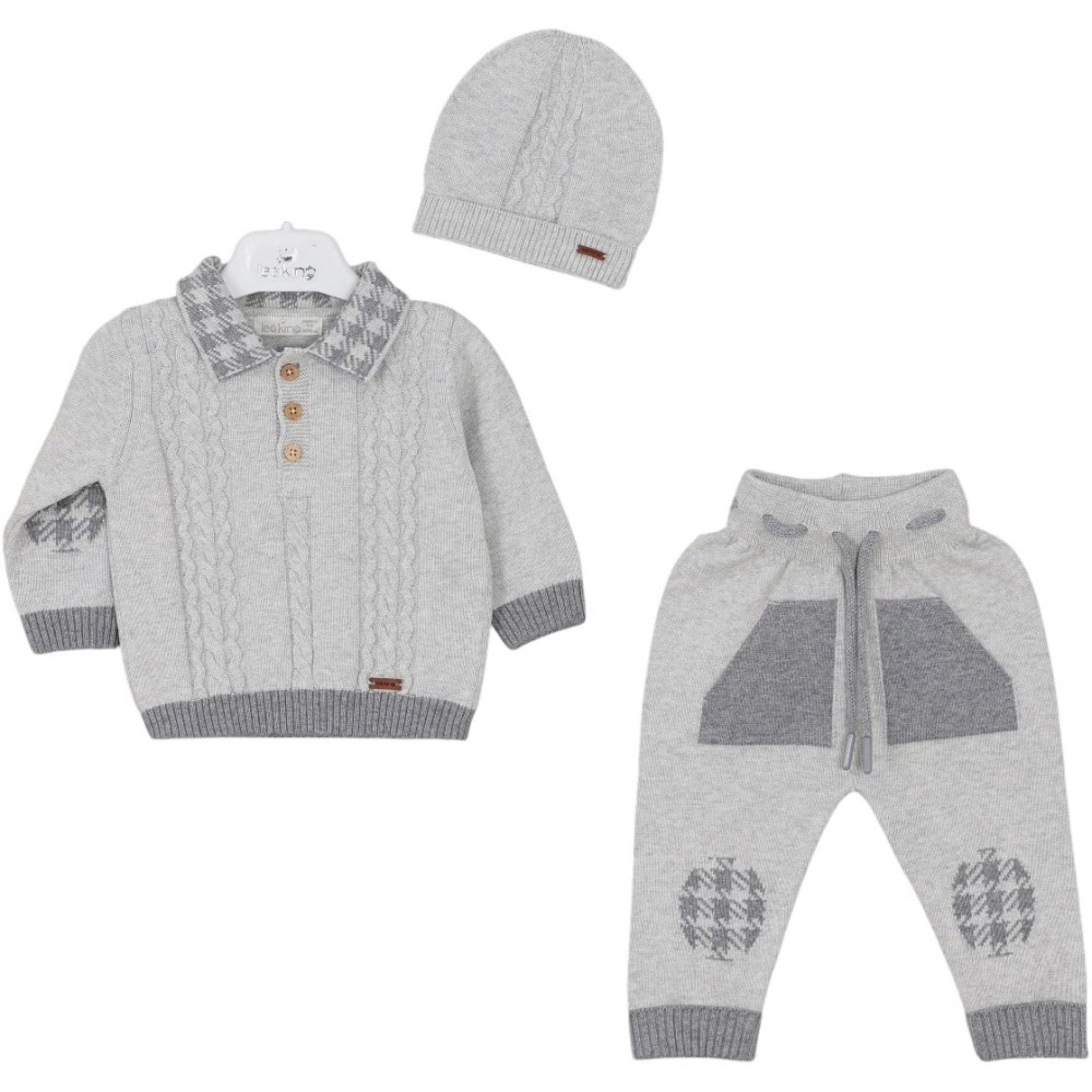 Set sweater+pants+hat