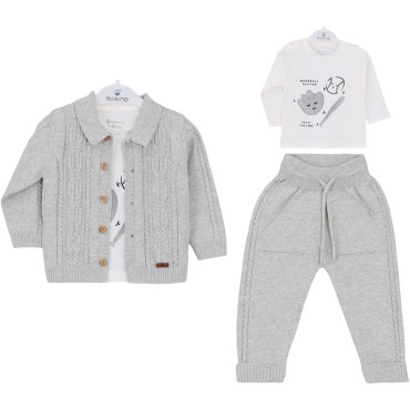 Set sweater+sweater+pants