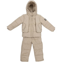 Jacket and Half-Overalls Set