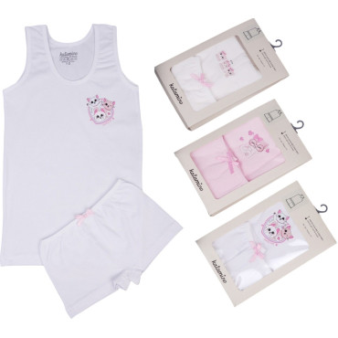 Set tank top+panties Pofuduk
