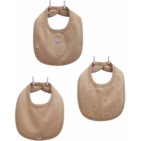 Bibs set 3pcs (pack of 4 sets), series VERY COOL