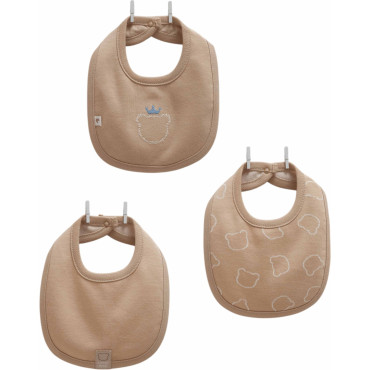 Bibs set 3pcs (pack of 4 sets), series VERY COOL