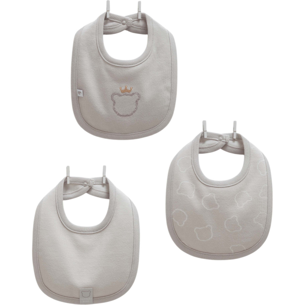 Bibs set 3pcs (pack of 4 sets), series VERY COOL