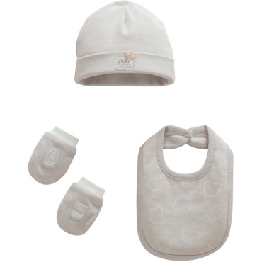Hat+bib+gloves, series VERY COOL