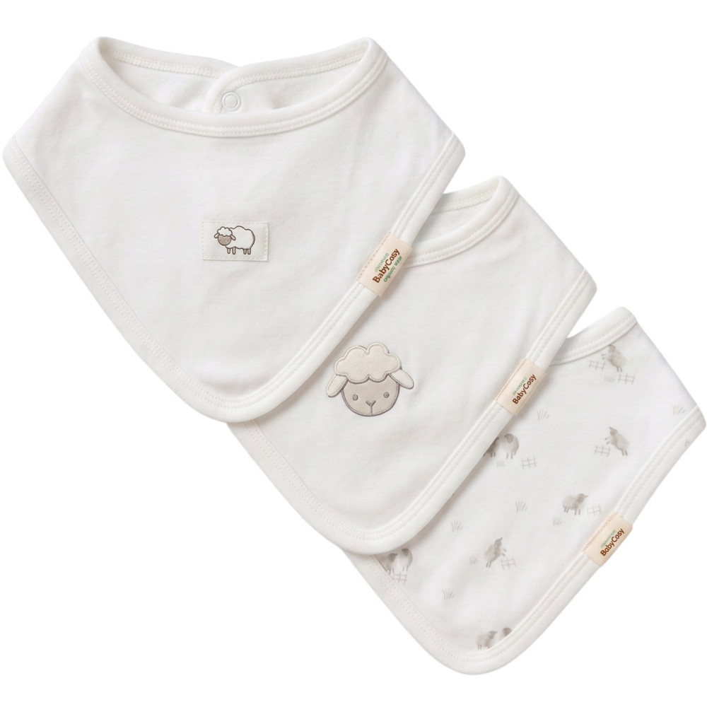 Bibs set 3pcs (pack of 10 sets)