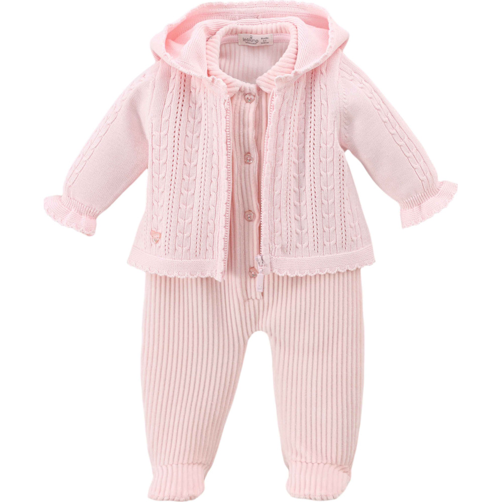 Set sweater+overalls
