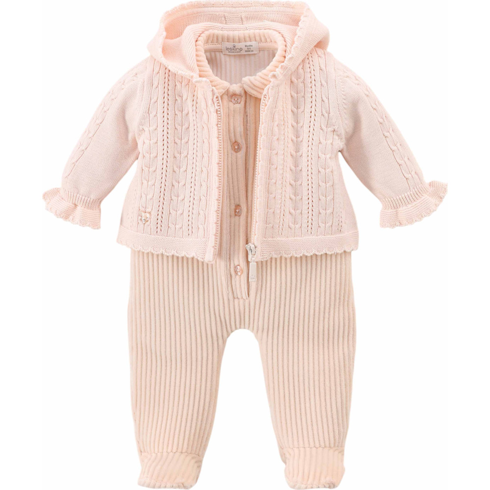 Set sweater+overalls