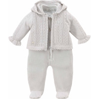 Set sweater+overalls