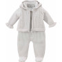 Set sweater+overalls