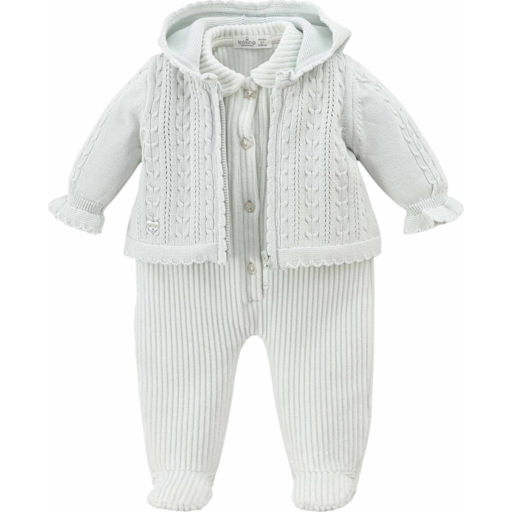 Set sweater+overalls