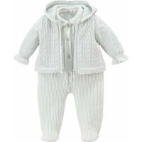 Set sweater+overalls