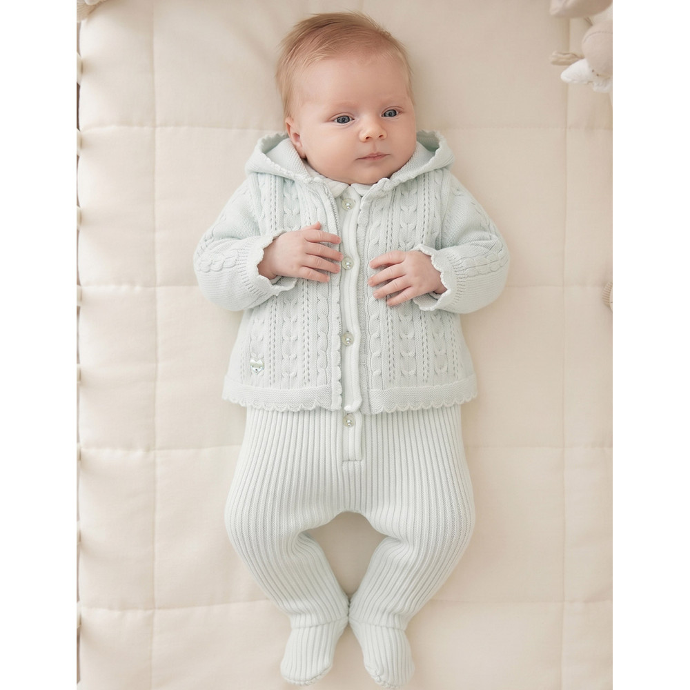 Set sweater+overalls