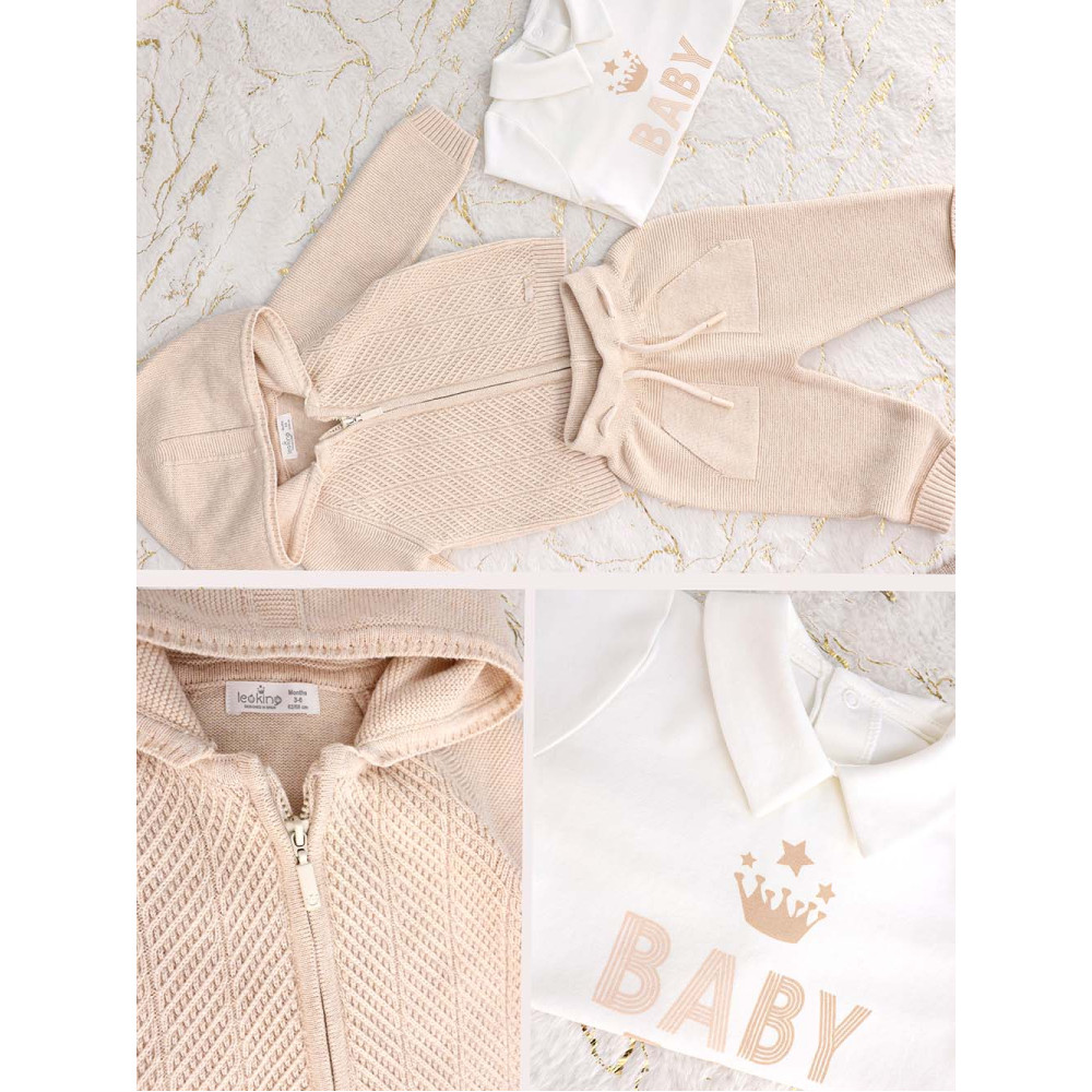 Set sweater+sweater+pants
