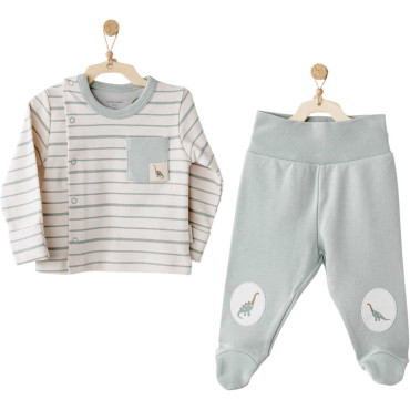 Set loose jacket+pants, series MUNNY'S SNUGGLE SAURUS
