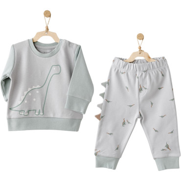 Set sweater+pants, series MUNNY'S SNUGGLE SAURUS