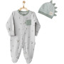 Overalls+Hat, series MUNNY'S SNUGGLE SAURUS