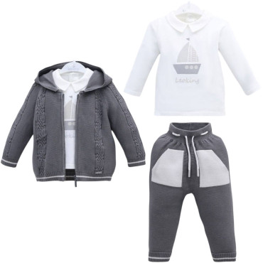 Set sweater+sweater+pants