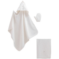 Set towel + diaper + washcloth, BASIC series