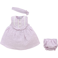 Dress+headband+panties