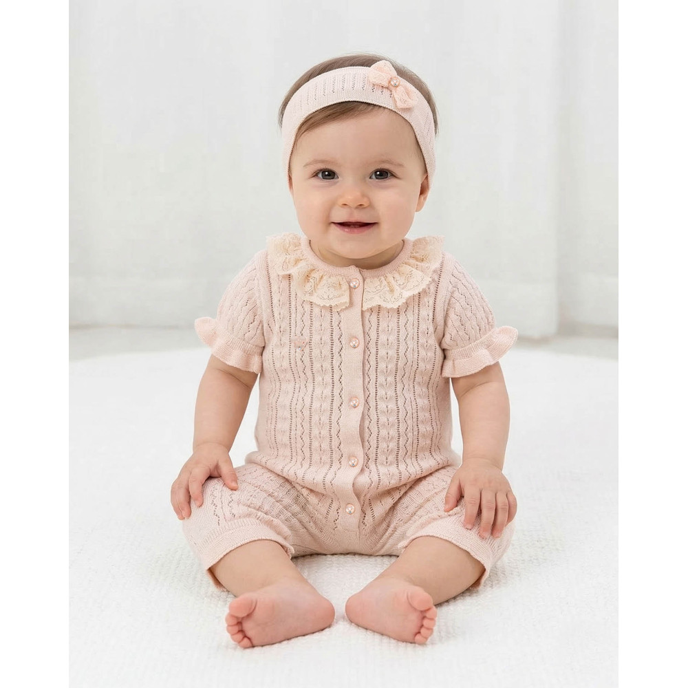 Overalls+headband
