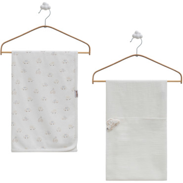 Blanket+muslin blanket, series FIRST CAR. (Expected 23.01.2026)
